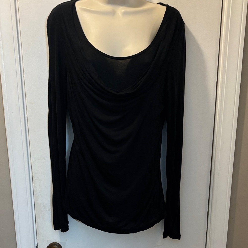 Vintage White House Black Market large l/s Top 26-035-1